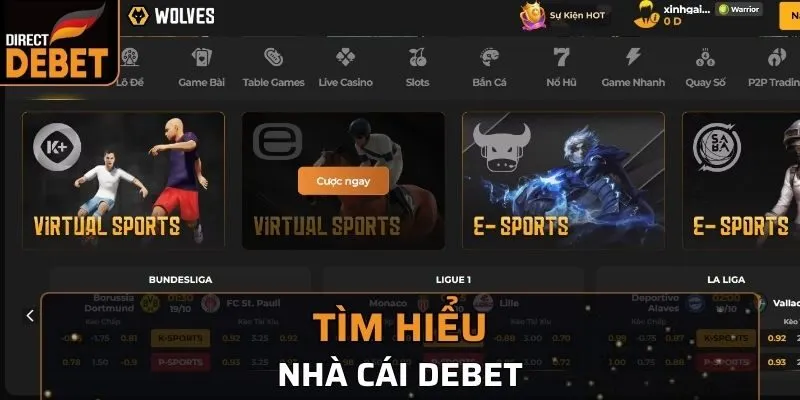 Tìm hiểu nhà cái Debet